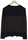 Jumper Stripe Ribbed Knit