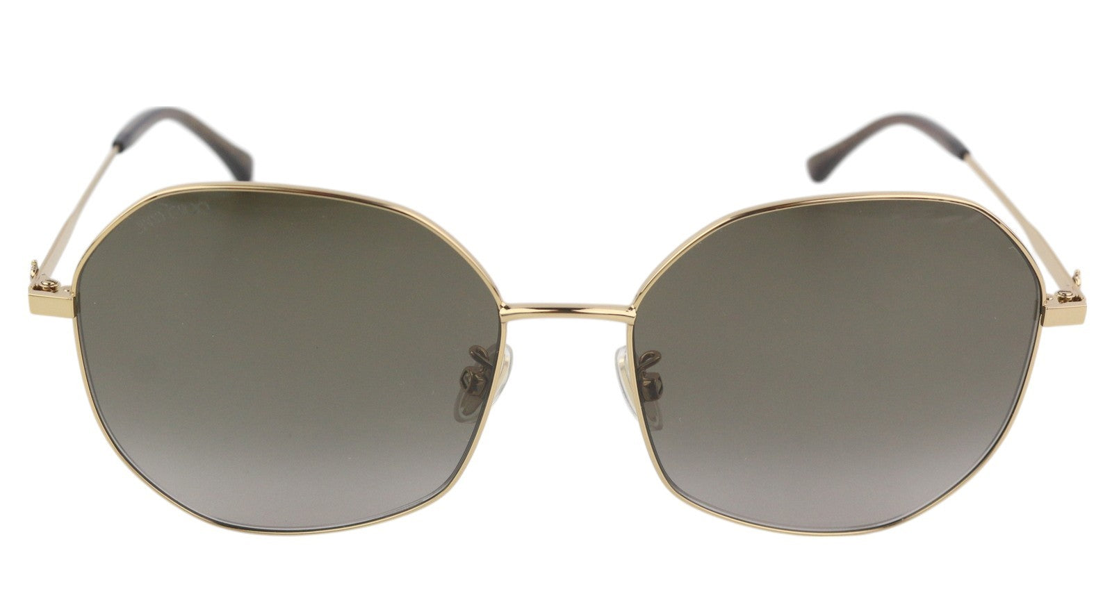 JIMMY CHOO Astra/F/Sk Women's Sunglasses Gold Geometric Frame RRP310