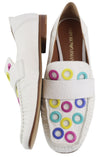 White Leather Shoes