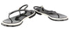 Black Other Fabric Sandals