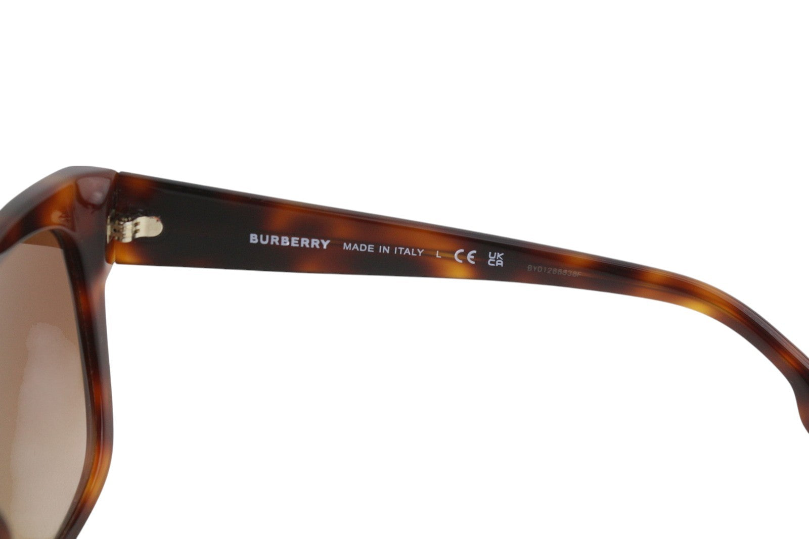 BURBERRY Ruth Women's Sunglasses Brown Animal Print Cat-Eye Tinted RRP190