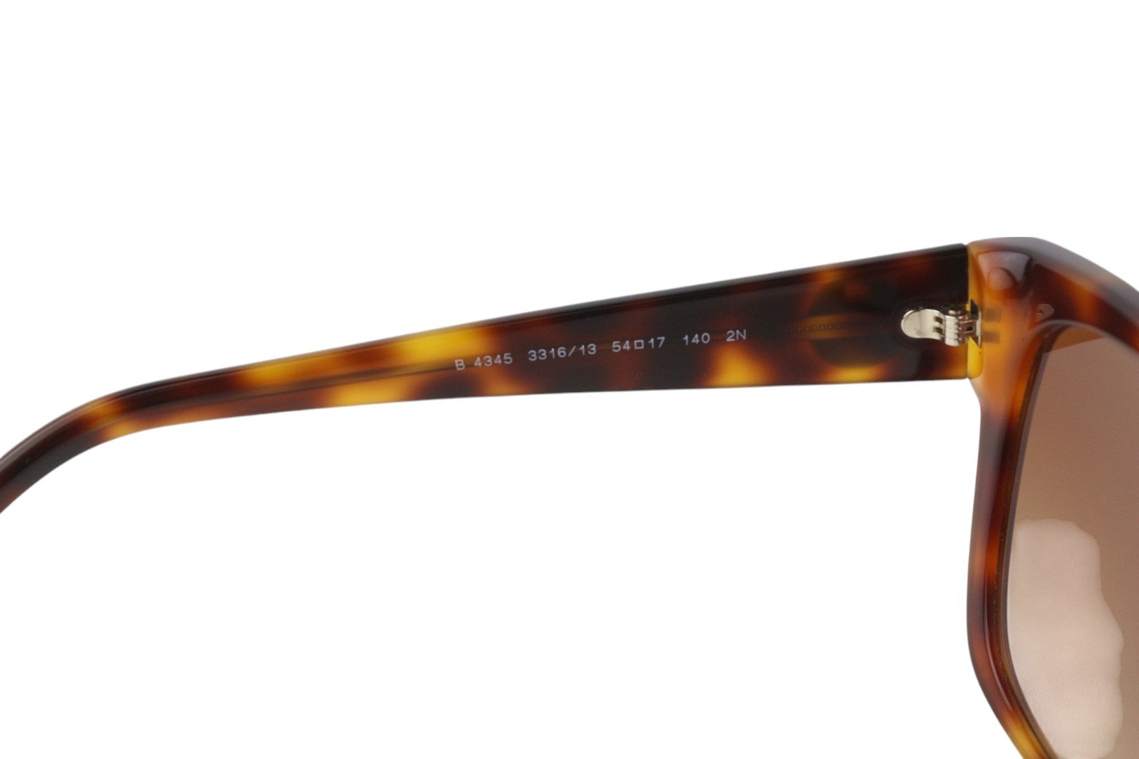 BURBERRY Ruth Women's Sunglasses Brown Animal Print Cat-Eye Tinted RRP190