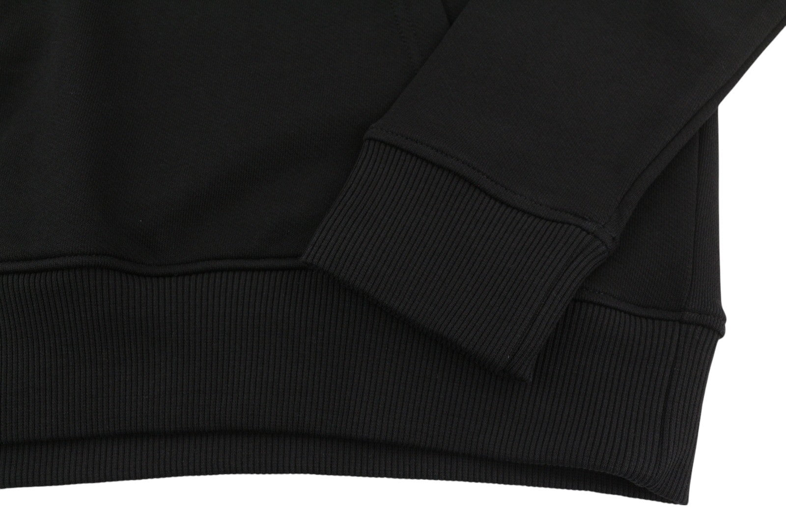 TOMMY HILFIGER Men's Regular Graphic Hoodie L Black Pull On Kangaroo Pocket