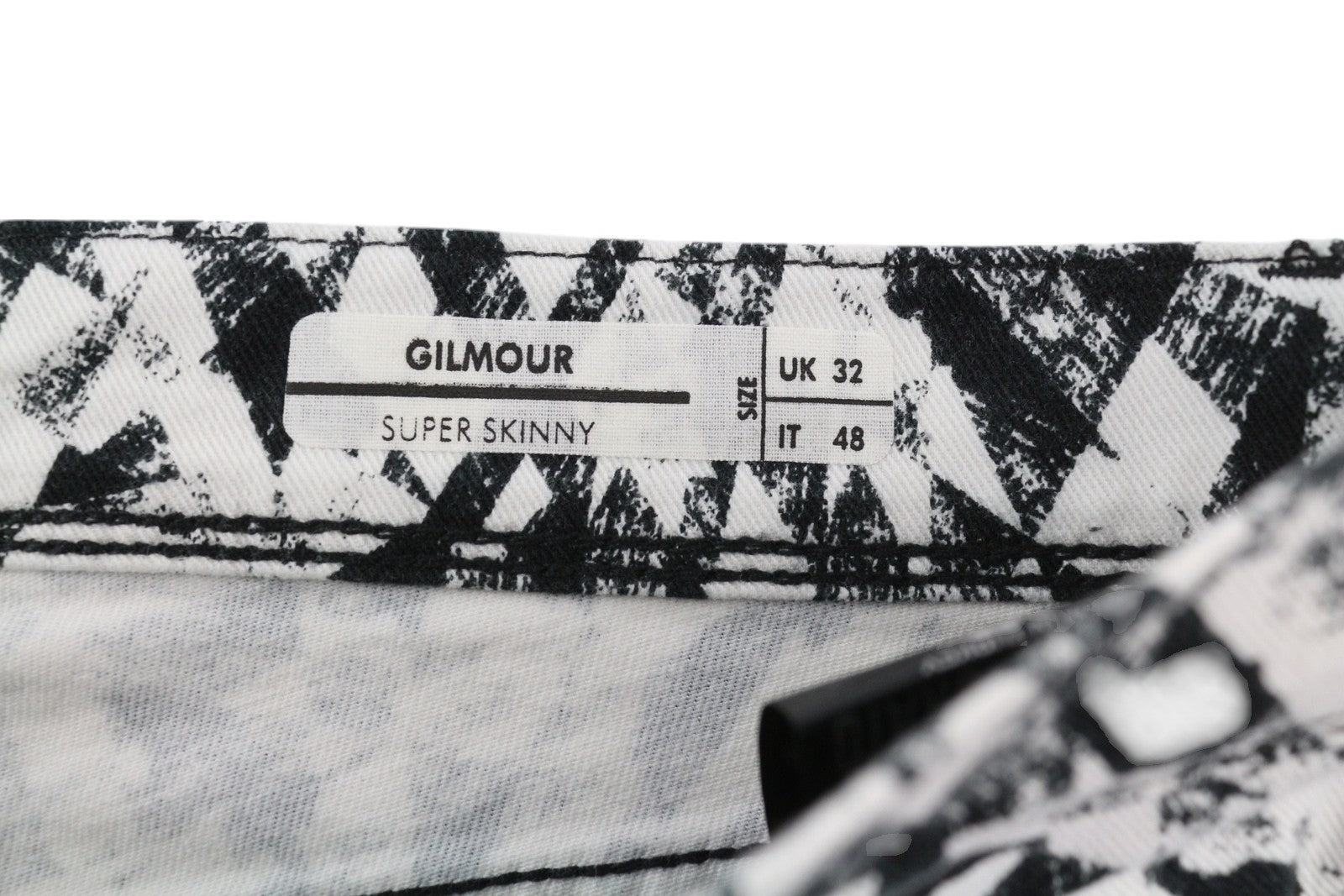 ANTONY MORATO Gilmour Men's White Trousers W32 Super Skinny Pattern  RRP130