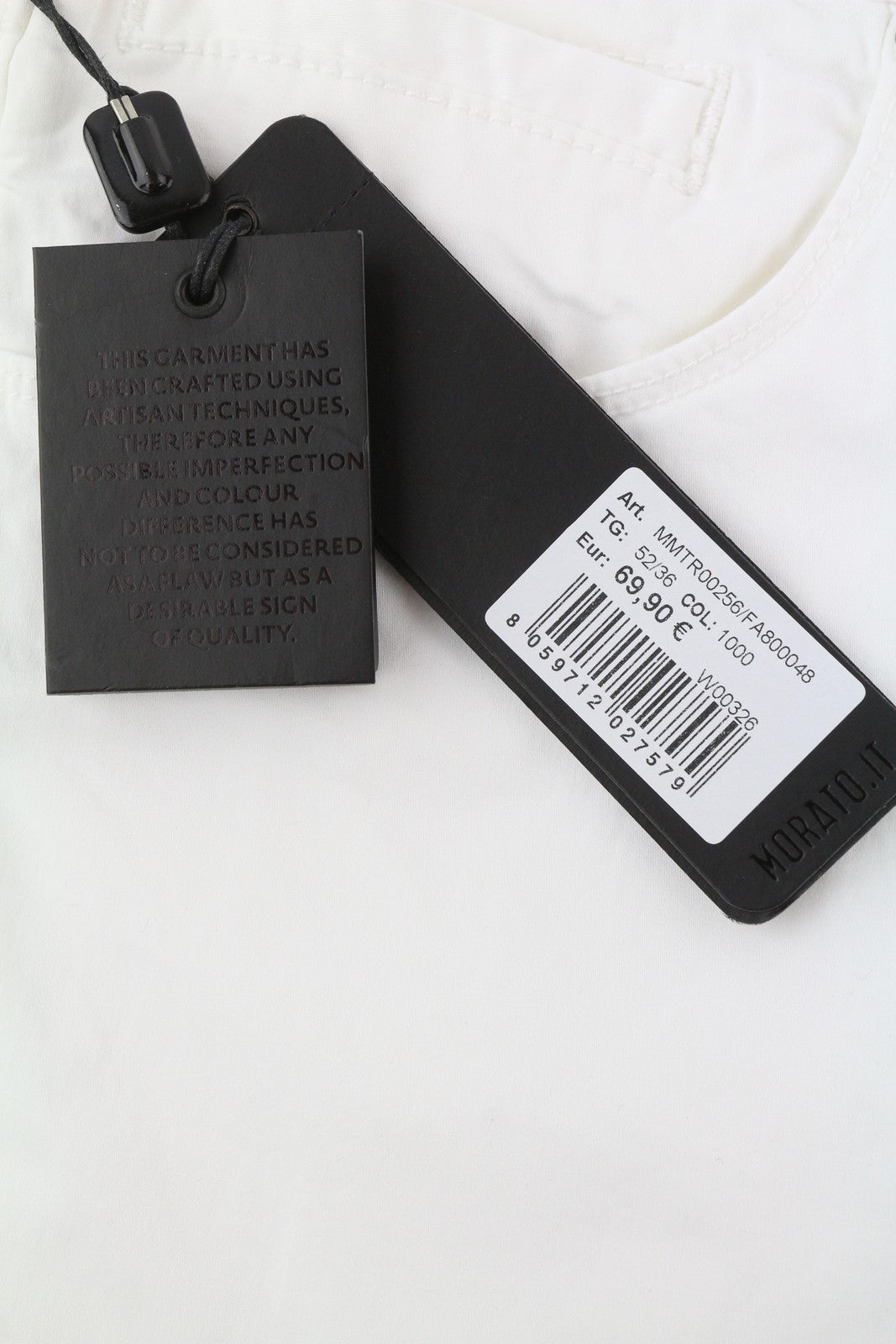 ANTONY MORATO Gilmour Men's White Trousers W36 Super Skinny Zip Fly RRP130