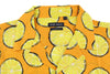 Orange Cotton Button-Up