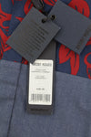 Blue Cotton Button-Up