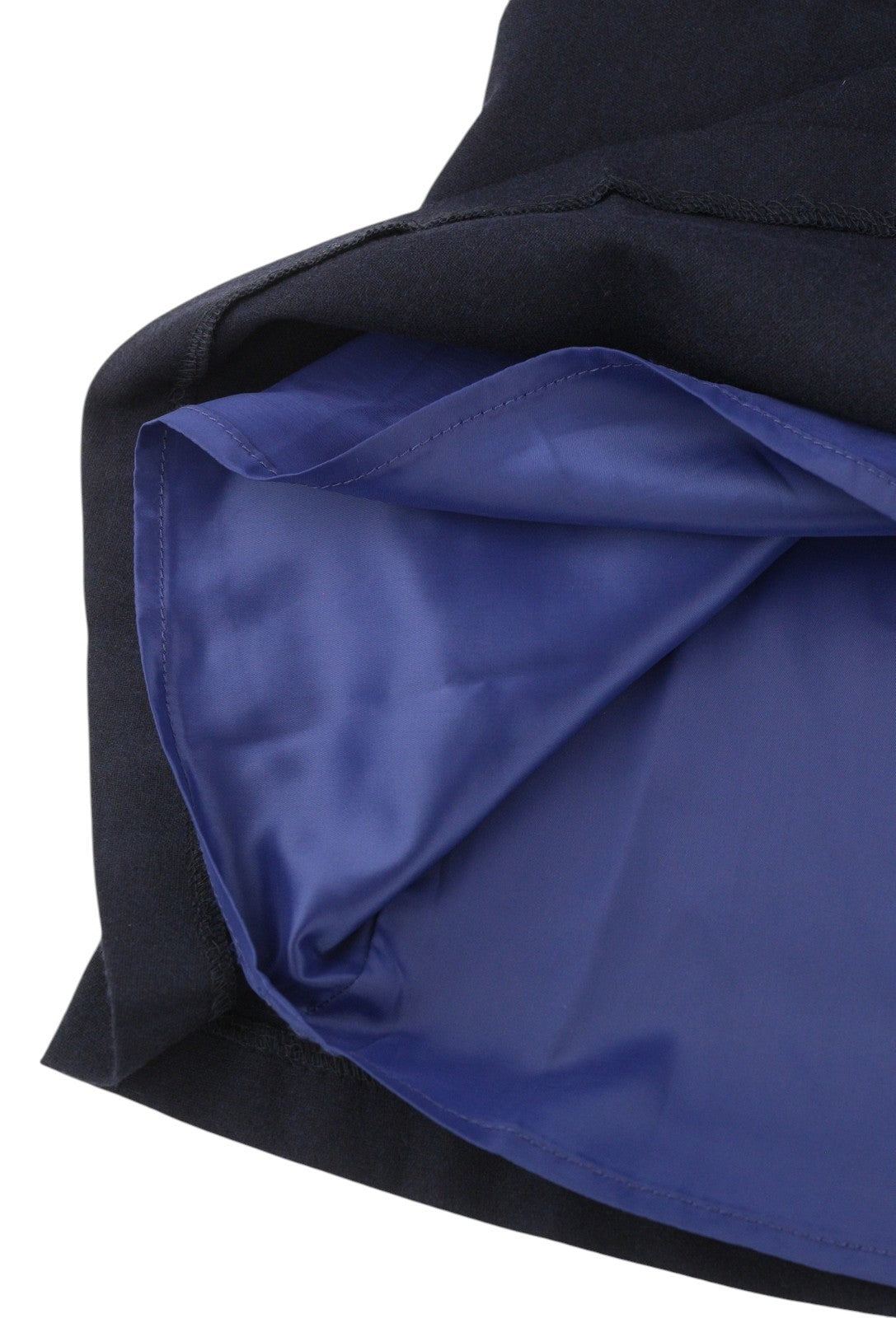 GANT Flannel Flare Women's Dress EU36 Blue Wool Blend 3/4 Sleeve Mini