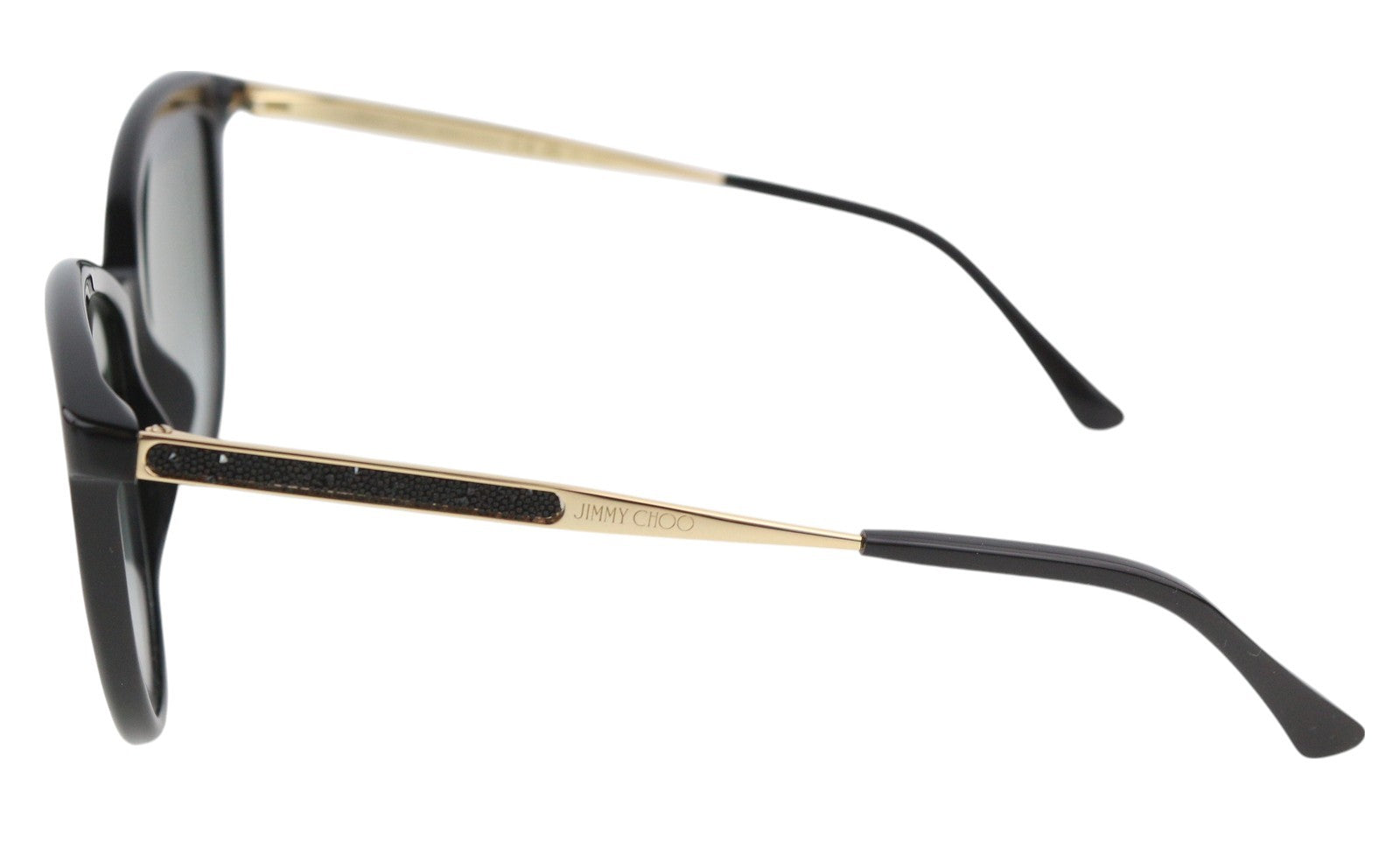 JIMMY CHOO Belinda/S Women's Sunglasses OS Black Printed Cat Eye Tinted Frame