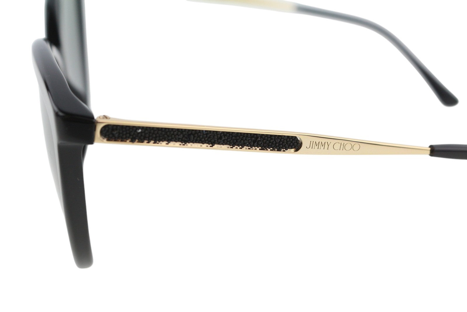 JIMMY CHOO Belinda/S Women's Sunglasses OS Black Printed Cat Eye Tinted Frame