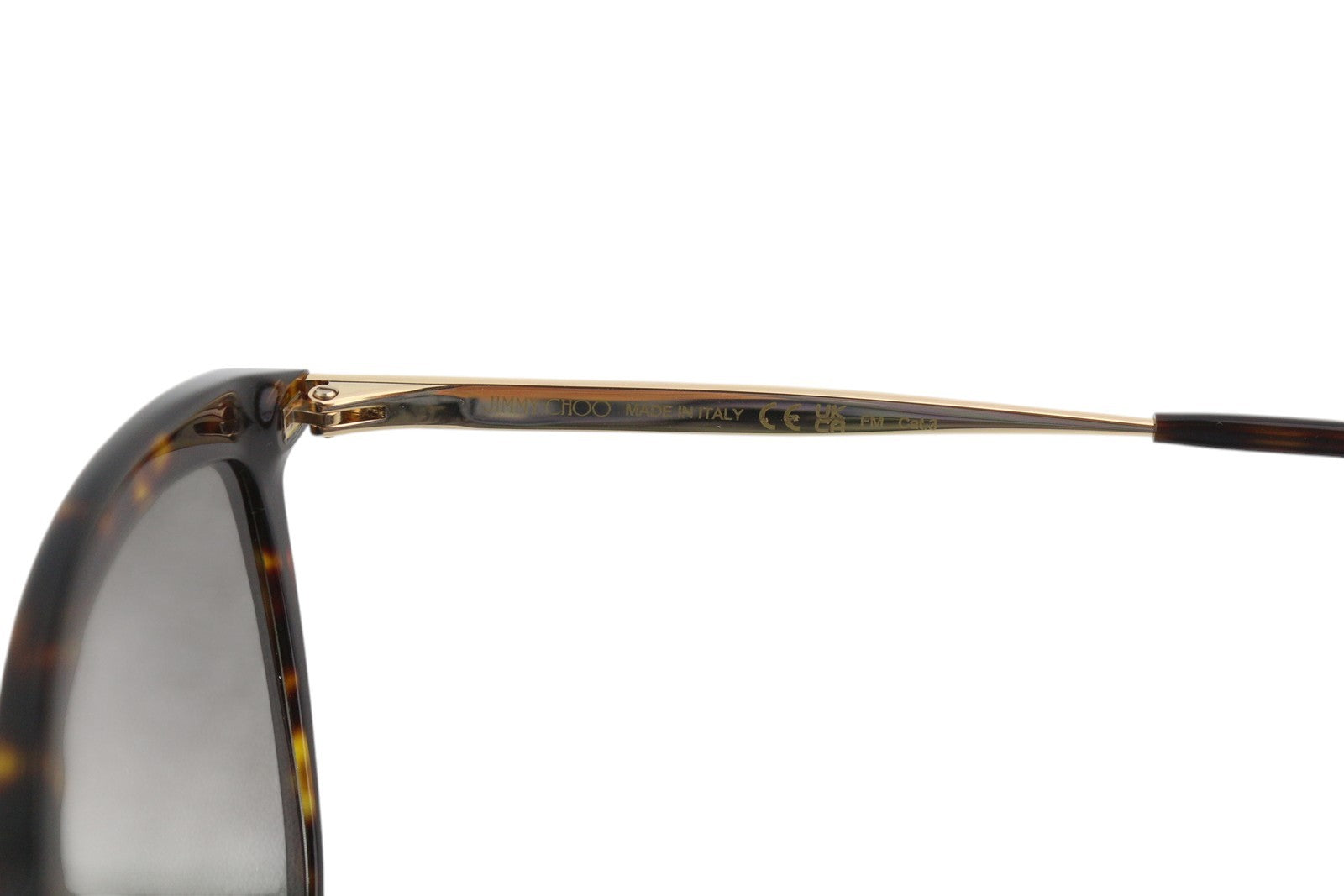 IMMY CHOO Belinda/S Women's Sunglasses OS Brown Animal Print Cat Eye Designer