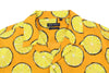 Orange Cotton Button-Up