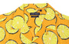 Orange Cotton Button-Up