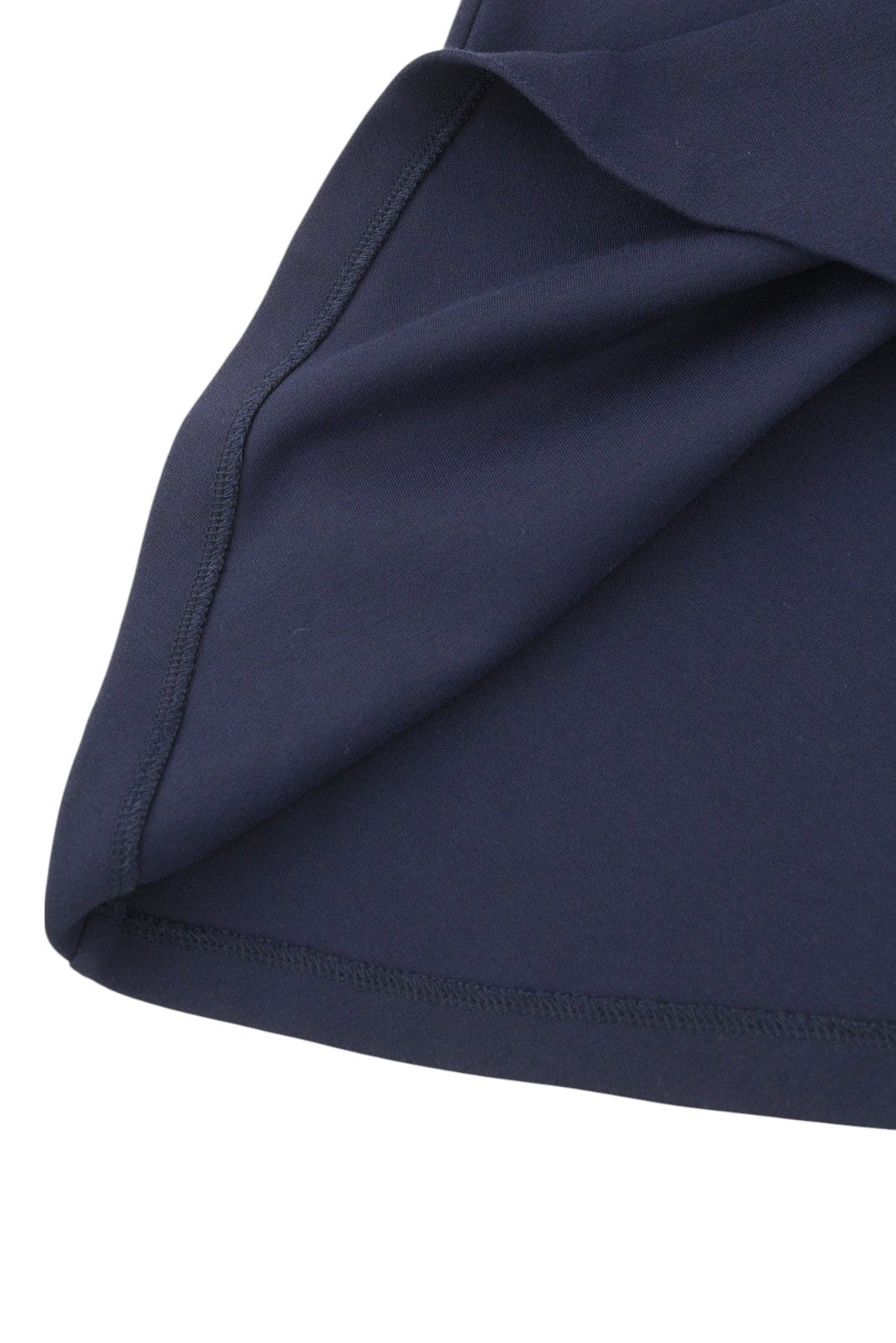 GANT Meadow Holeseam Jersey Women's Dress S Blue Stretch Short Sleeve Knee