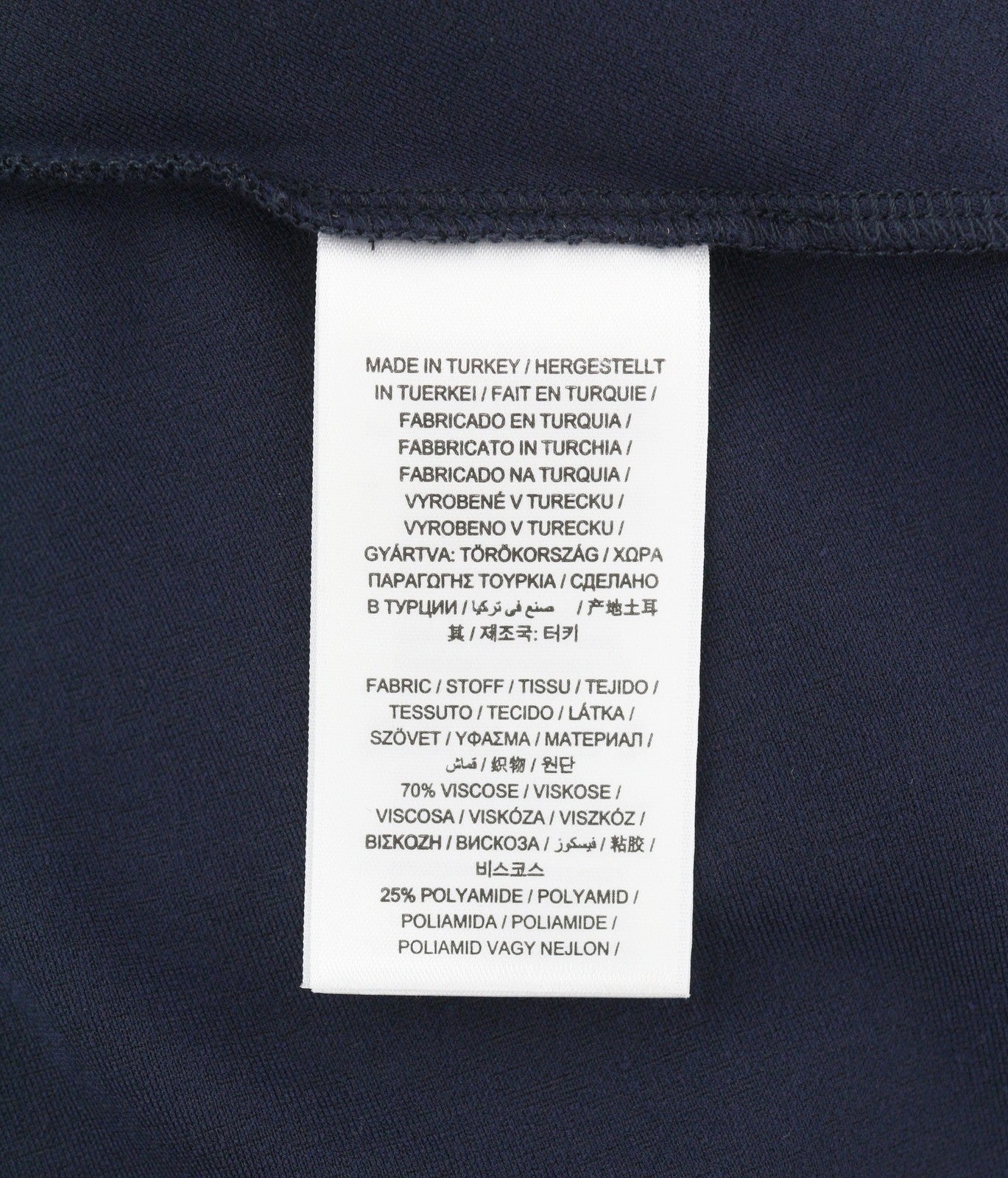 GANT Meadow Holeseam Jersey Women's Dress S Blue Stretch Short Sleeve Knee