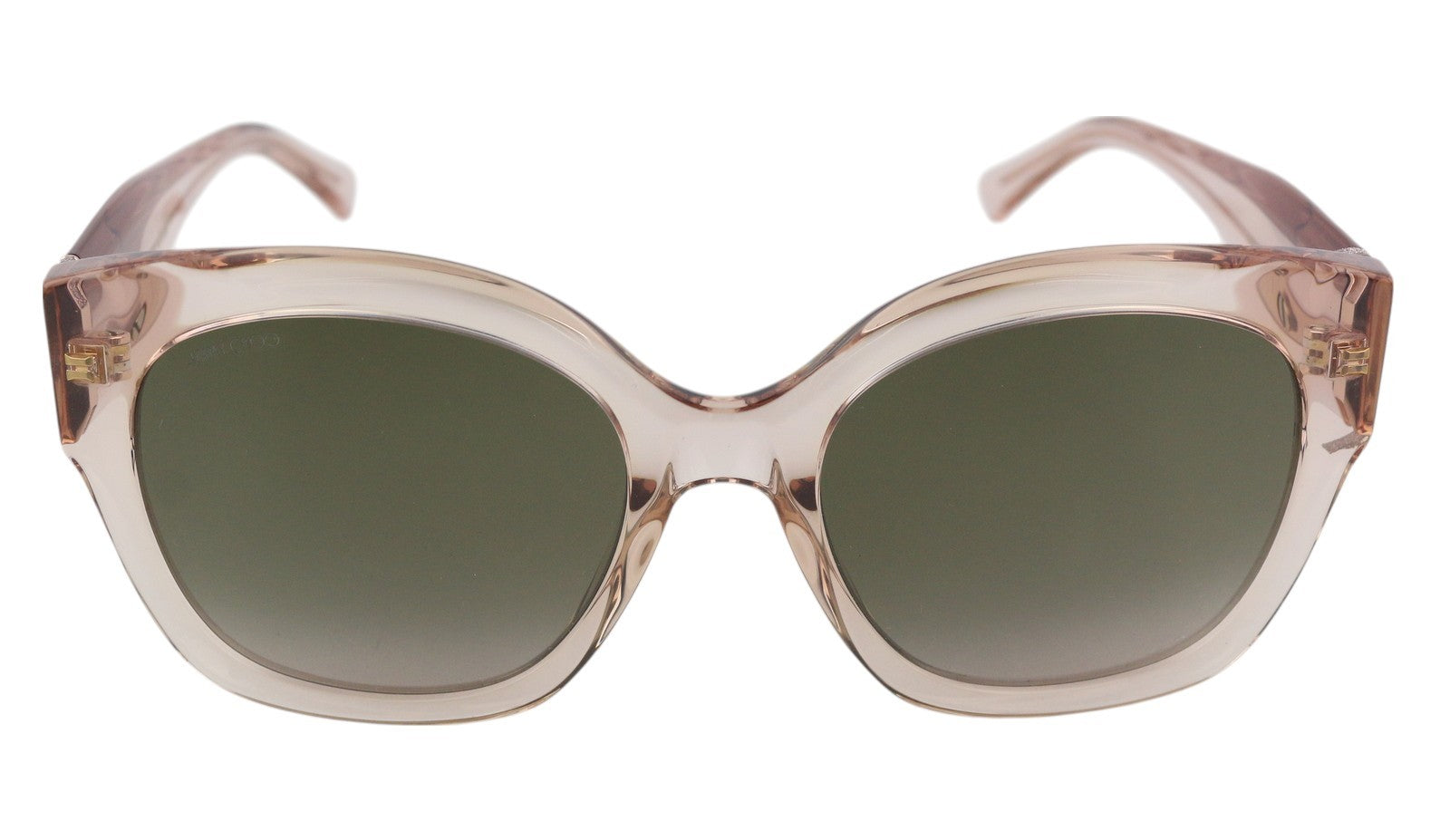 JIMMY CHOO Leela/S Women's Sunglasses OS Light Pink Transparent Tinted Frame