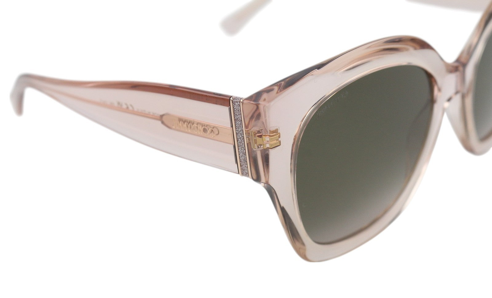 JIMMY CHOO Leela/S Women's Sunglasses OS Light Pink Transparent Tinted Frame