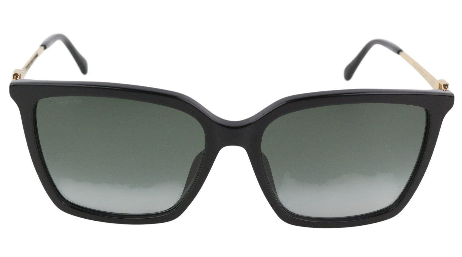 JIMMY CHOO Totta/G/S Women's Sunglasses OS Black Tinted Square Frame Casual
