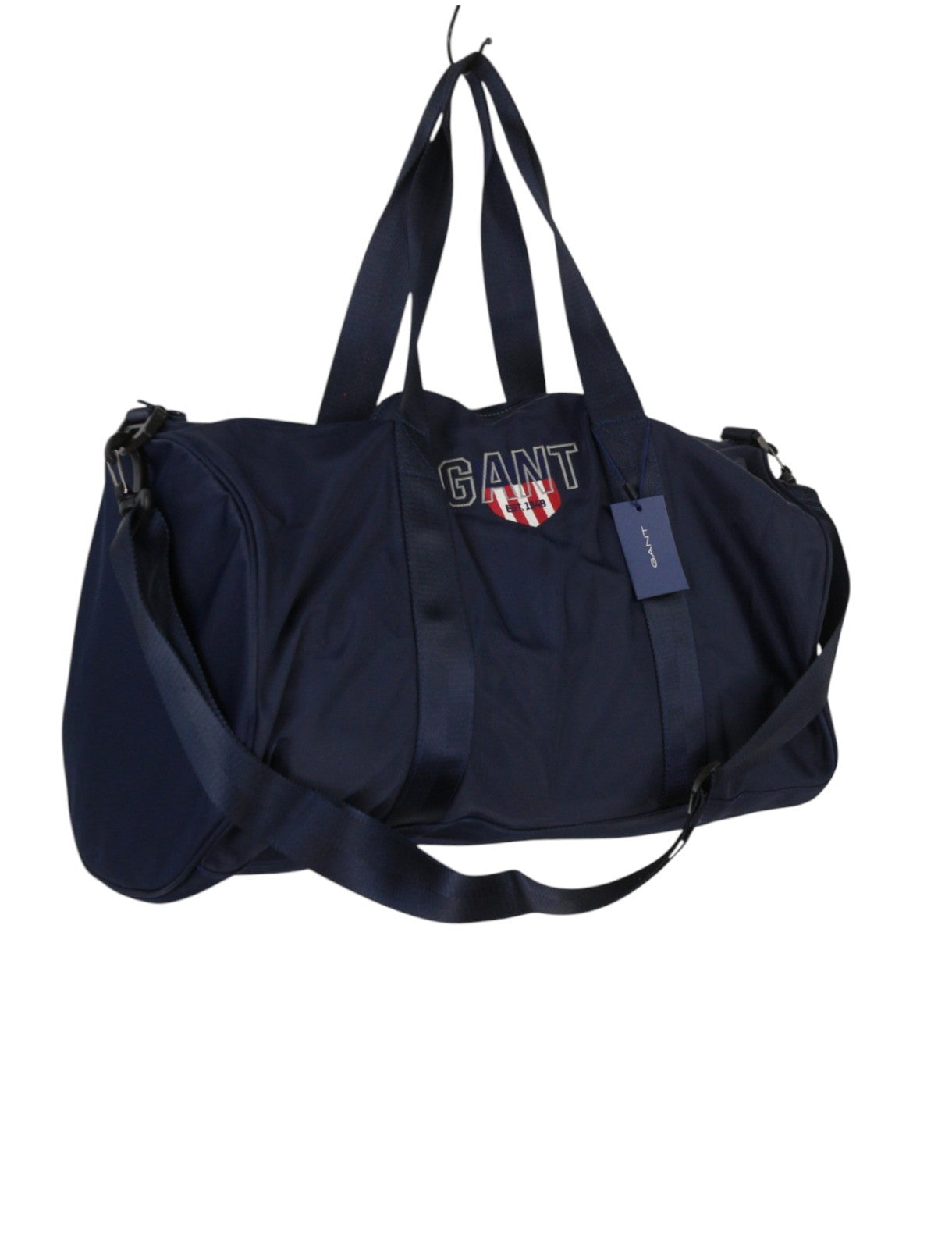 GANT Sporty Shield Gym Men Bag OS Evening Blue Sports Logo Printed RRP119