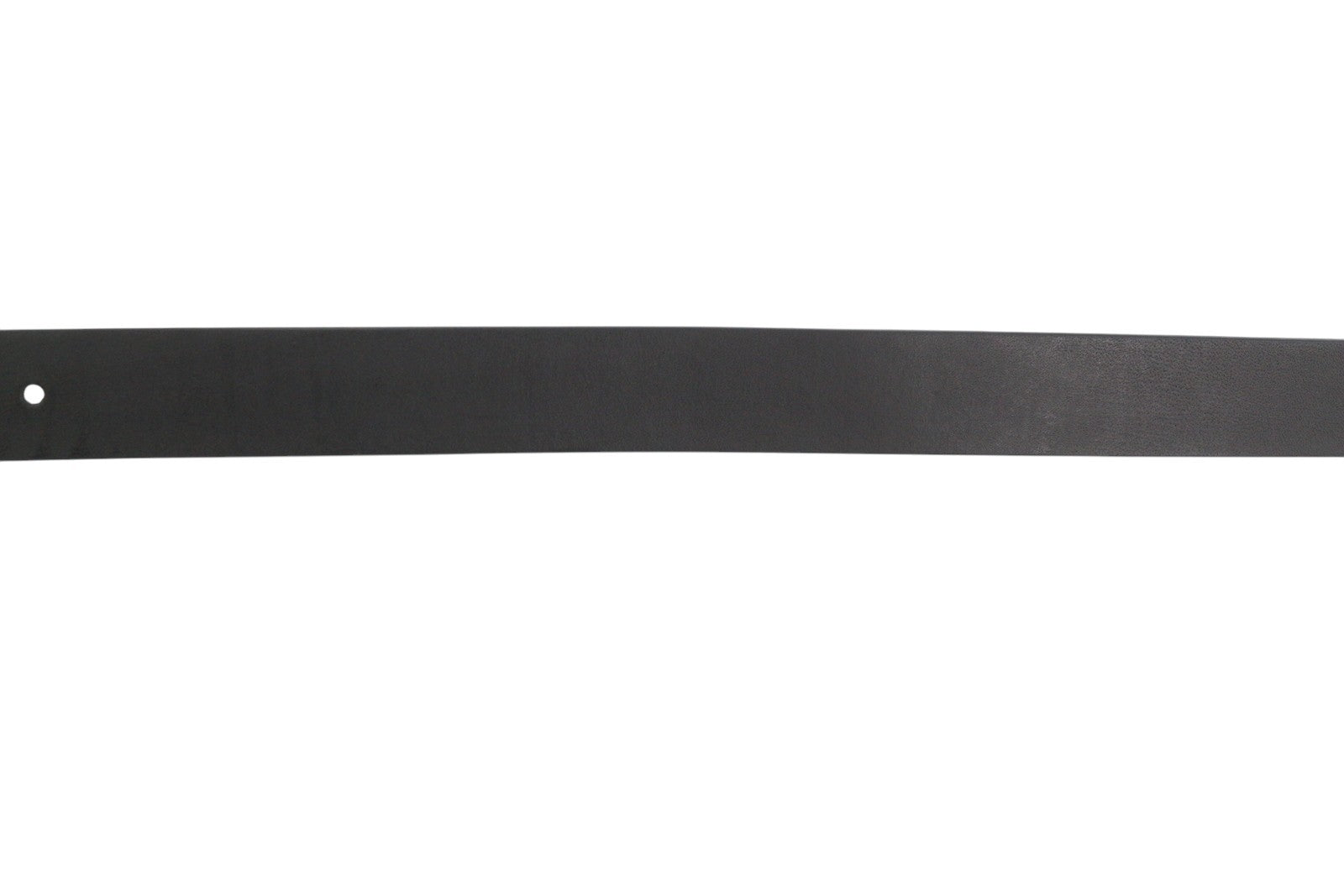 GANT Women Belt 90 CM Black Leather Silver Tone Buckle Casual