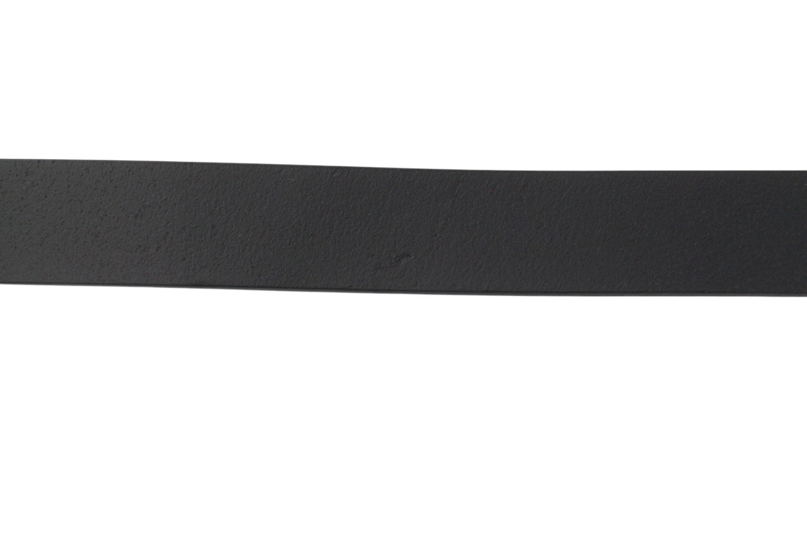 GANT Women Belt 90 CM Black Leather Silver Tone Buckle Casual