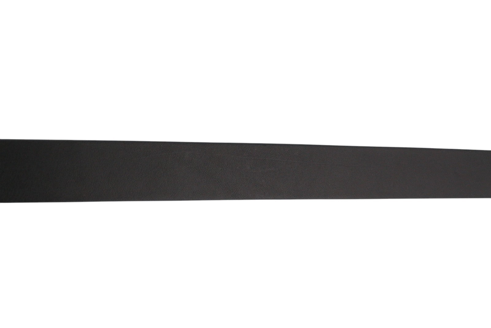 GANT Women Belt 85 CM Black Leather Silver Tone Buckle Casual