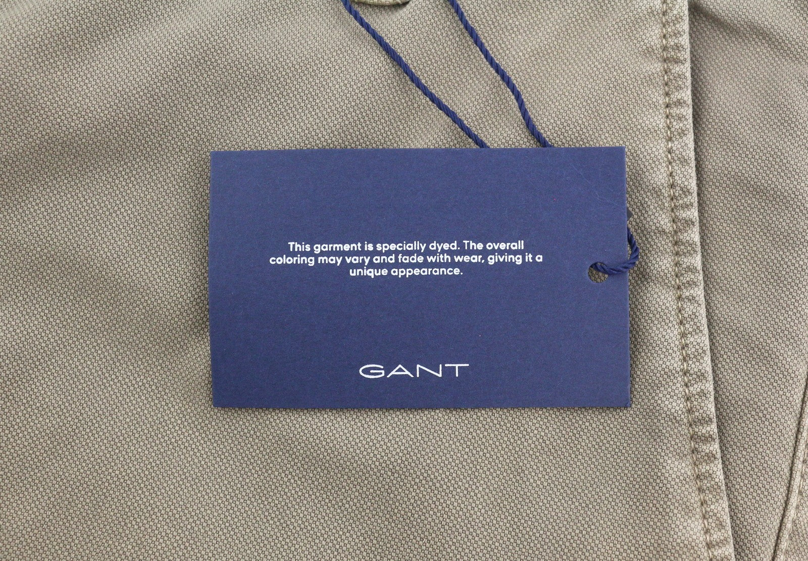 GANT Hallden Ltw Canvas Chinos Men Trousers W36/L34 Desert Brown Patterned Zip