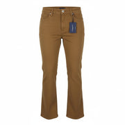 GANT Flare Color Women Trousers W27 Roasted Walnut Zip Fly Brown Casual