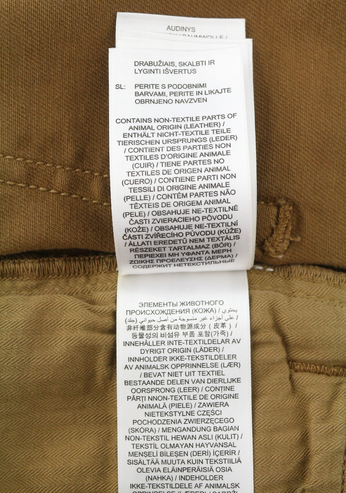 GANT Flare Color Women Trousers W27 Roasted Walnut Zip Fly Brown Casual