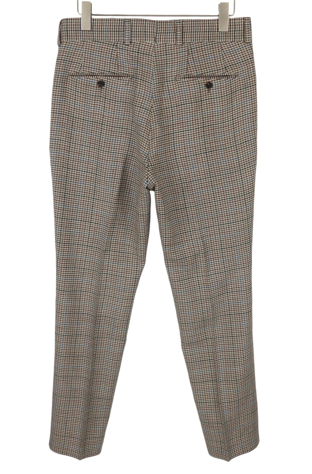 GANT Men Trousers EU50 Wool Harrington Colourful Pleated Slim Fit