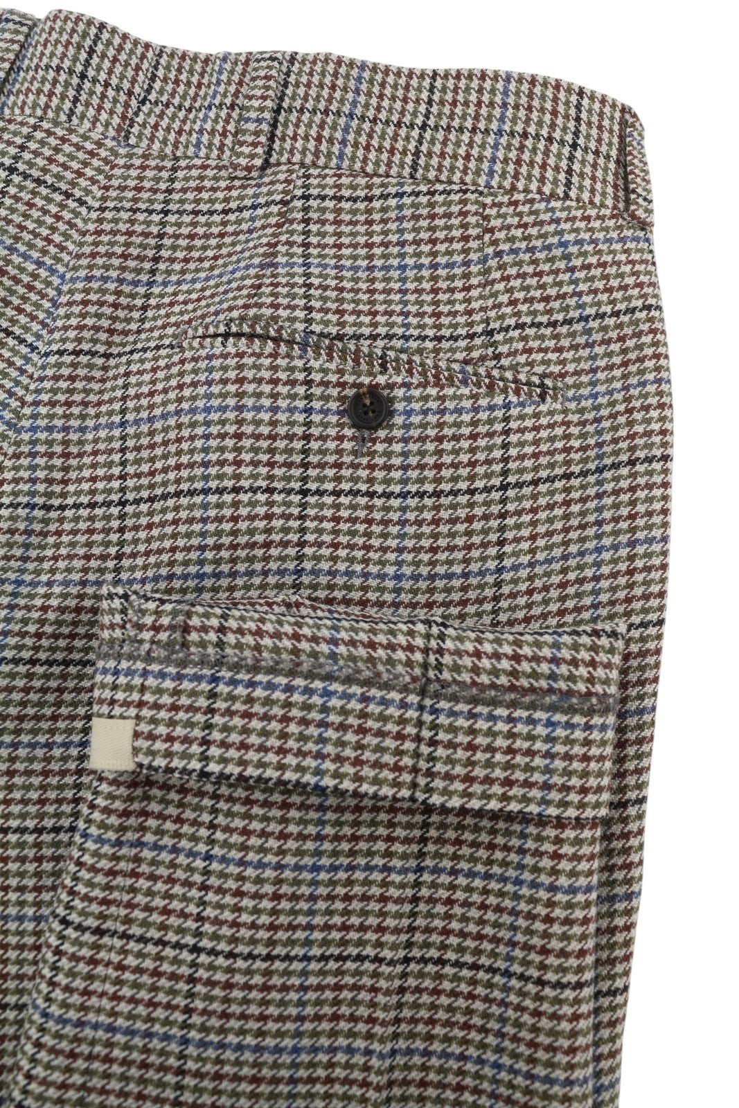 GANT Men Trousers EU50 Wool Harrington Colourful Pleated Slim Fit