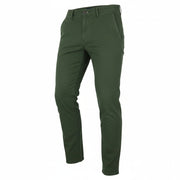 GANT Brushed Extra Slim Chino Men Trousers W32/L34 Thyme Green Zip Fly Casual