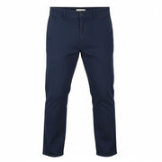 GANT The Regular Cotton Linen Chino Men Trousers W31/L32 Marine Zip Fly Casual