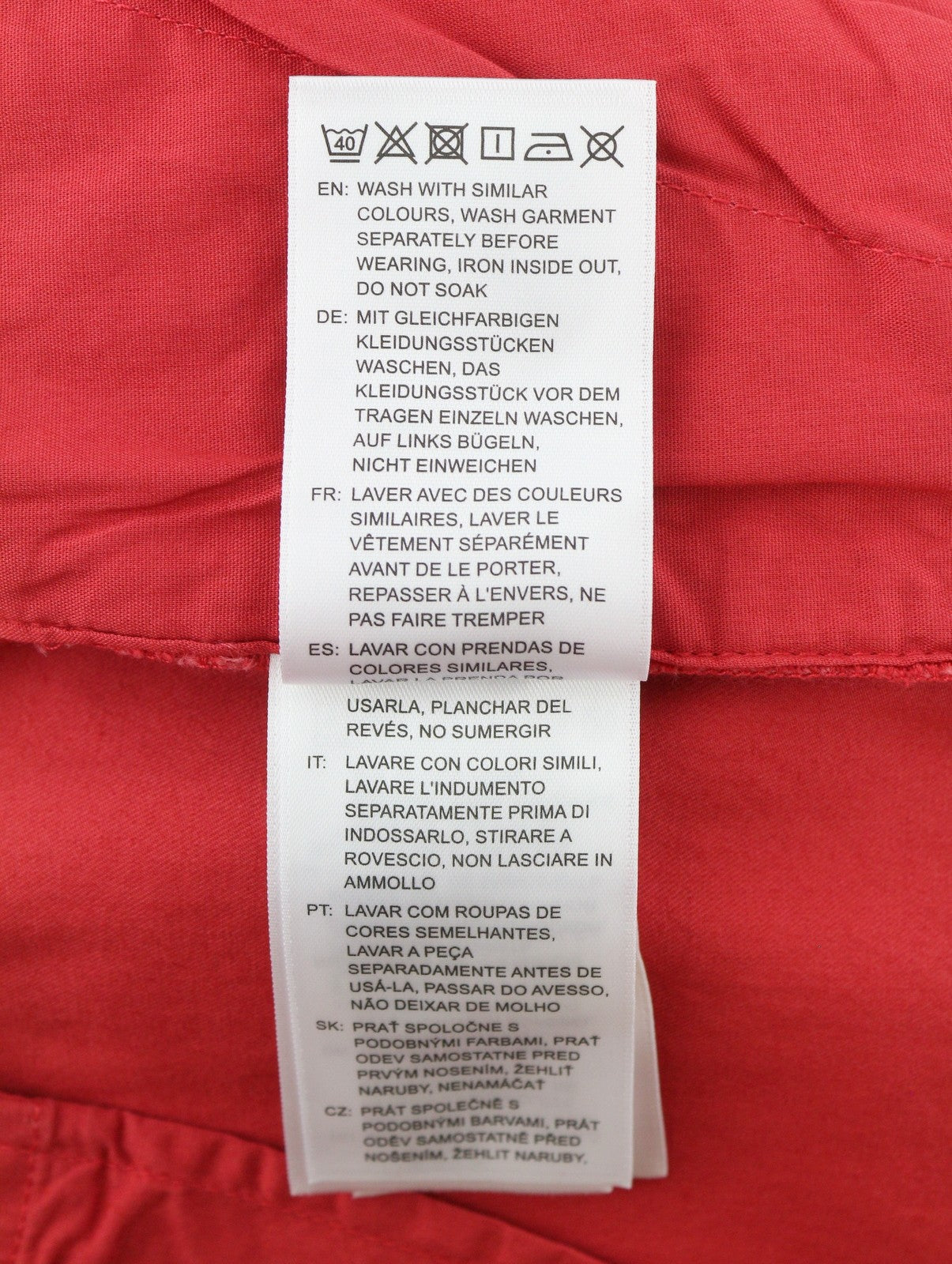 GANT Hallden Sunfaded Chinos Men Trousers W38/L34 Cardinal Red Slim Mid Rise