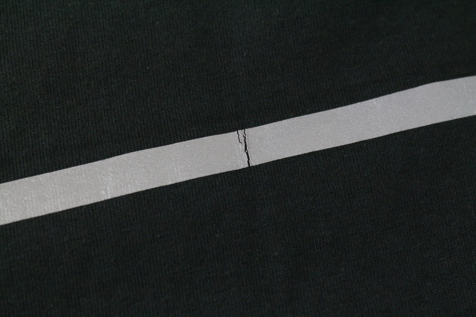 TUCANO URBANO T-TU Lady Women T-Shirt S Black V-Neck Jersey Reflective Cotton