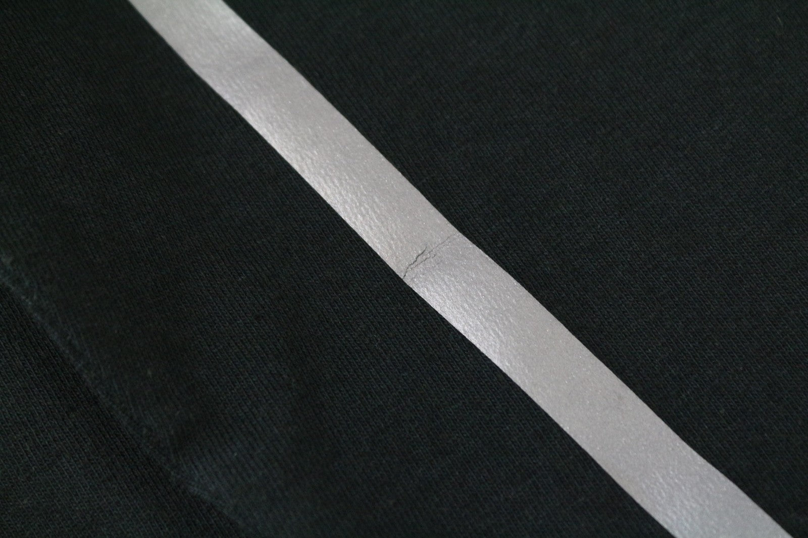 TUCANO URBANO T-TU Lady Women T-Shirt S Black V-Neck Jersey Reflective Cotton