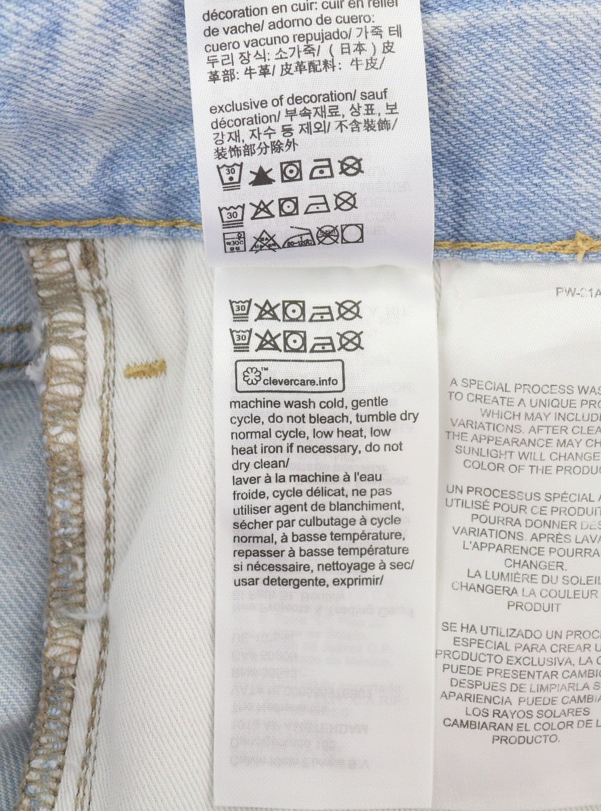 CALVIN KLEIN 90s Loose Pleated Men Jeans W28 Washed Blue Wide Fit Zip RRP272