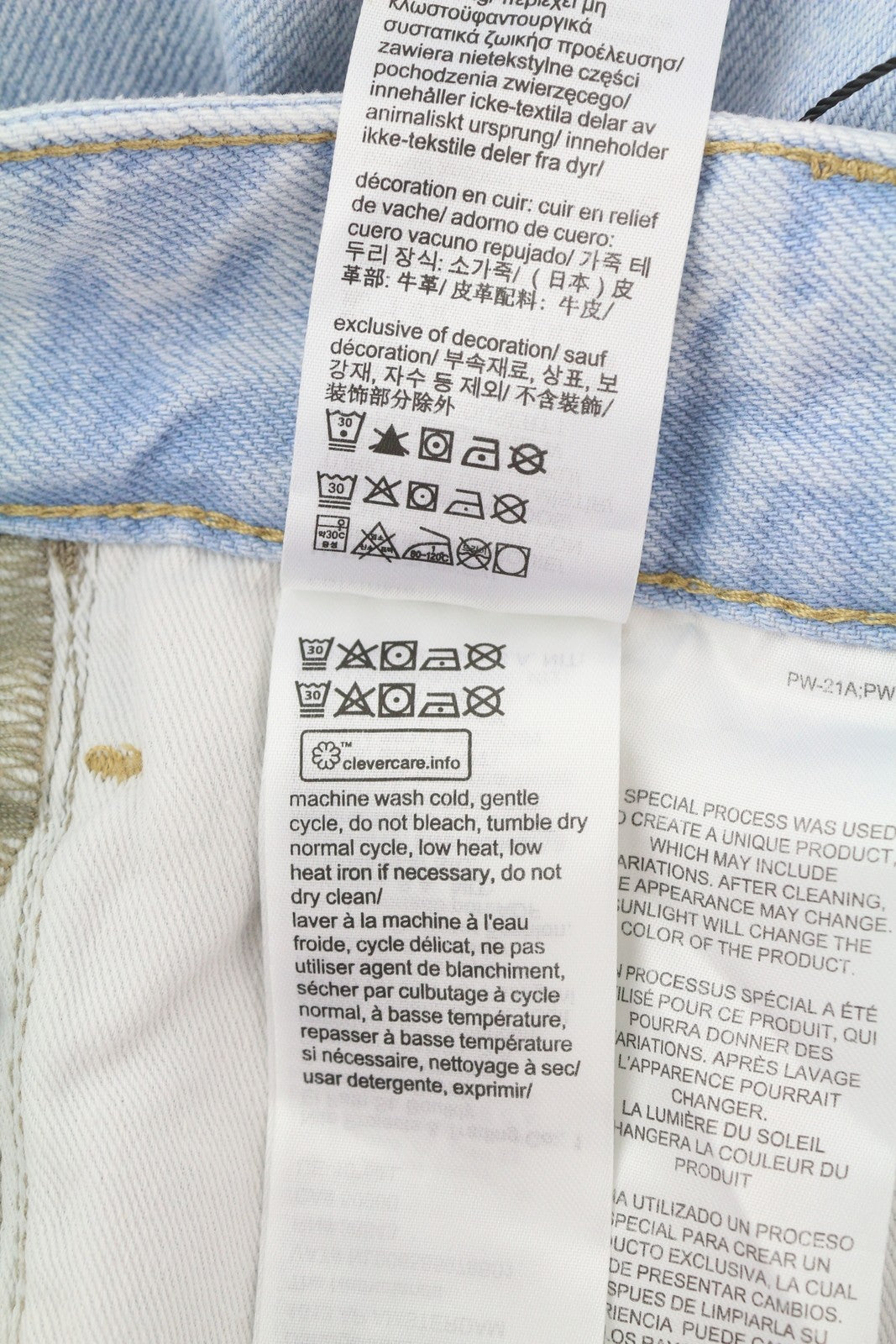 CALVIN KLEIN 90s Loose Pleated Men Jeans W29 Washed Blue Relaxed Leg Zip RRP272