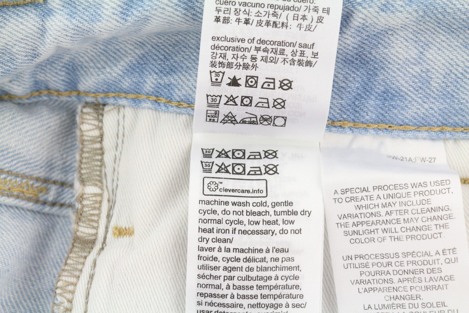 CALVIN KLEIN 90s Loose Pleated Men Jeans W32 Washed Blue Vintage Wide RRP272