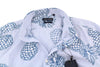 Blue Cotton Button-Up