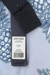Blue Cotton Button-Up