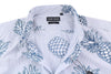 Blue Cotton Button-Up