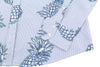 Blue Cotton Button-Up