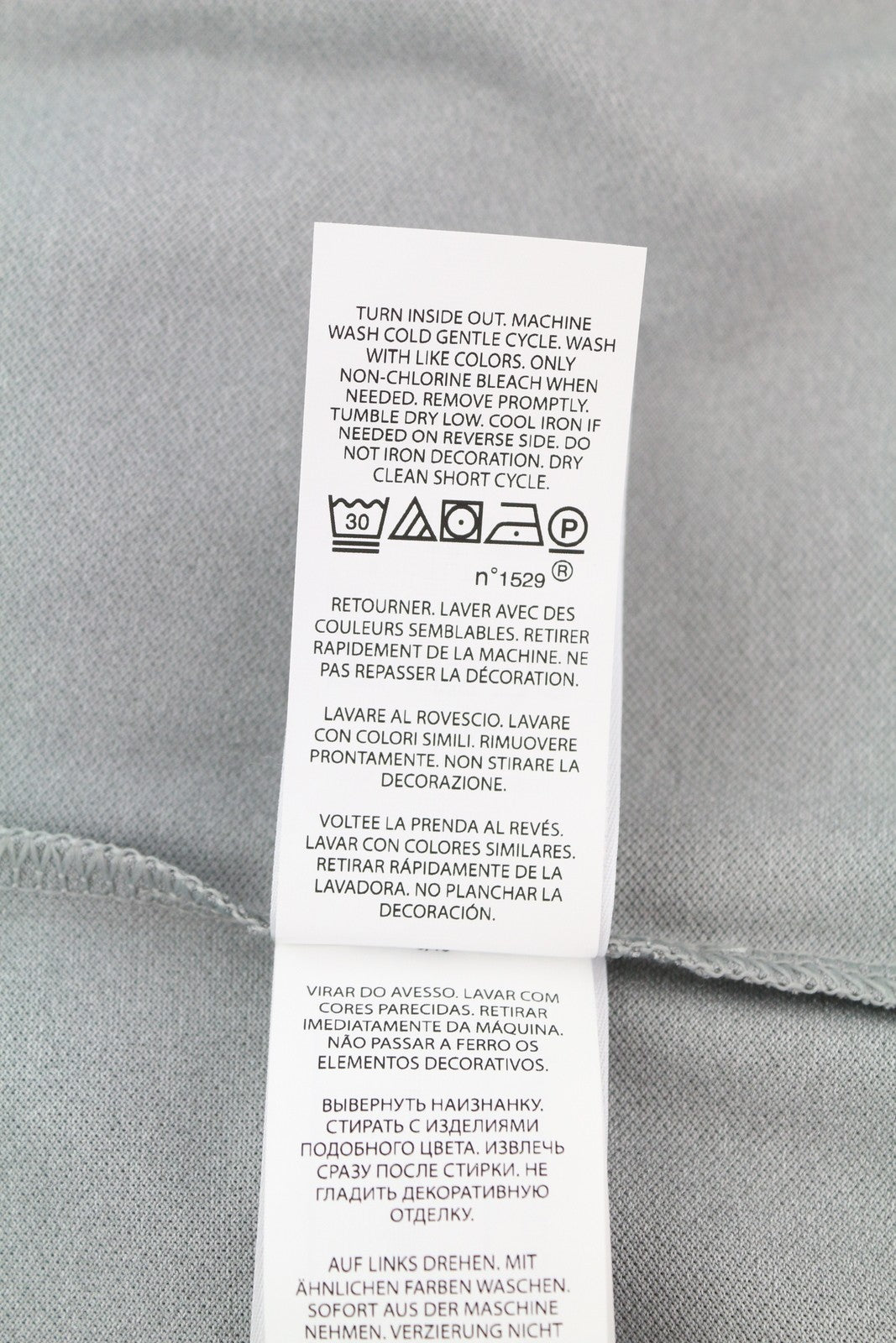 RLX RALPH LAUREN Golf Men T-Shirt M Grey Tailored Fit Bear Logo Short Sleeve