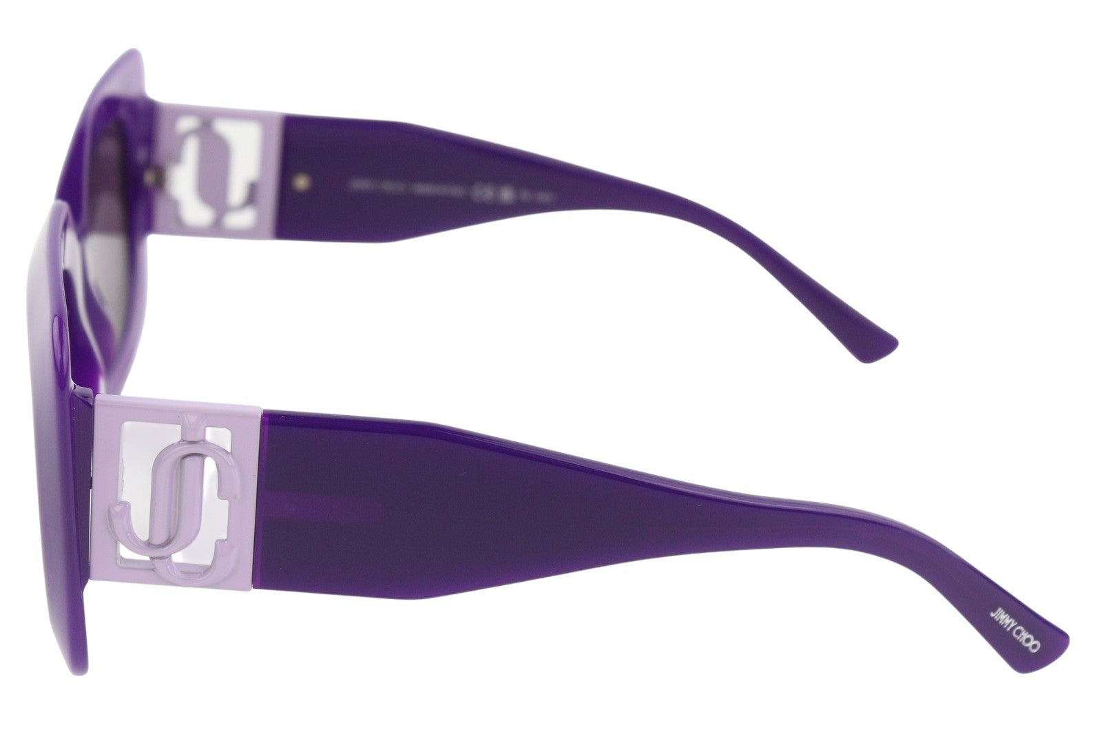 JIMMY CHOO Gaya/S Women Sunglasses OS Purple Square Tinted Frame Casual RRP359