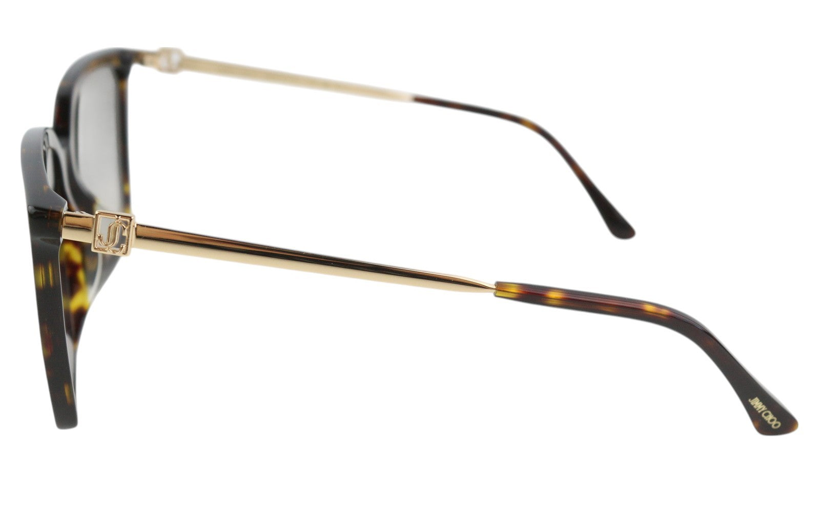 JIMMY CHOO Totta/G/S Women Sunglasses OS Brown Animal Print Square RRP329