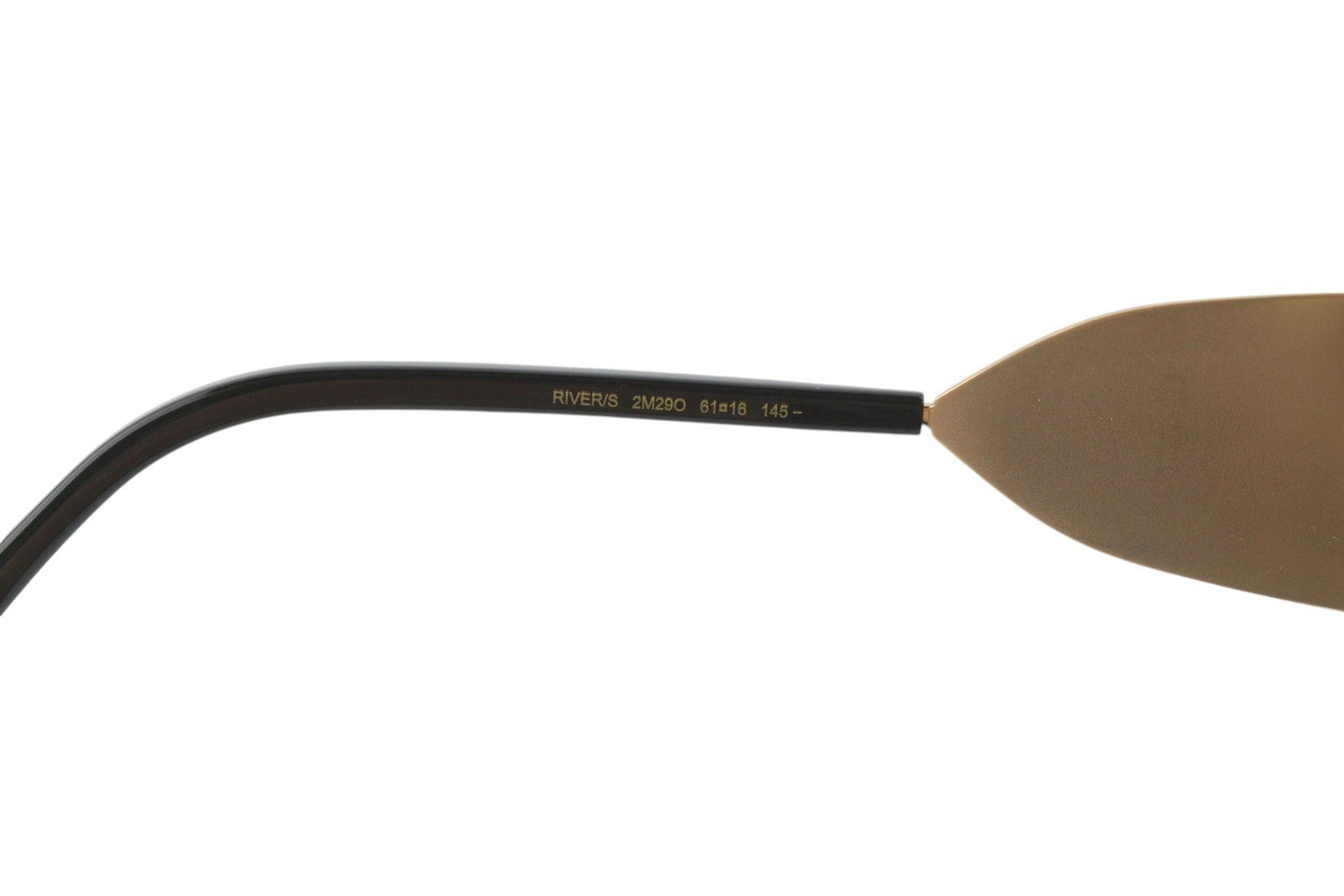 JIMMY CHOO River/S Women Sunglasses OS Gold Tone Butterfly Tinted Frame RRP385