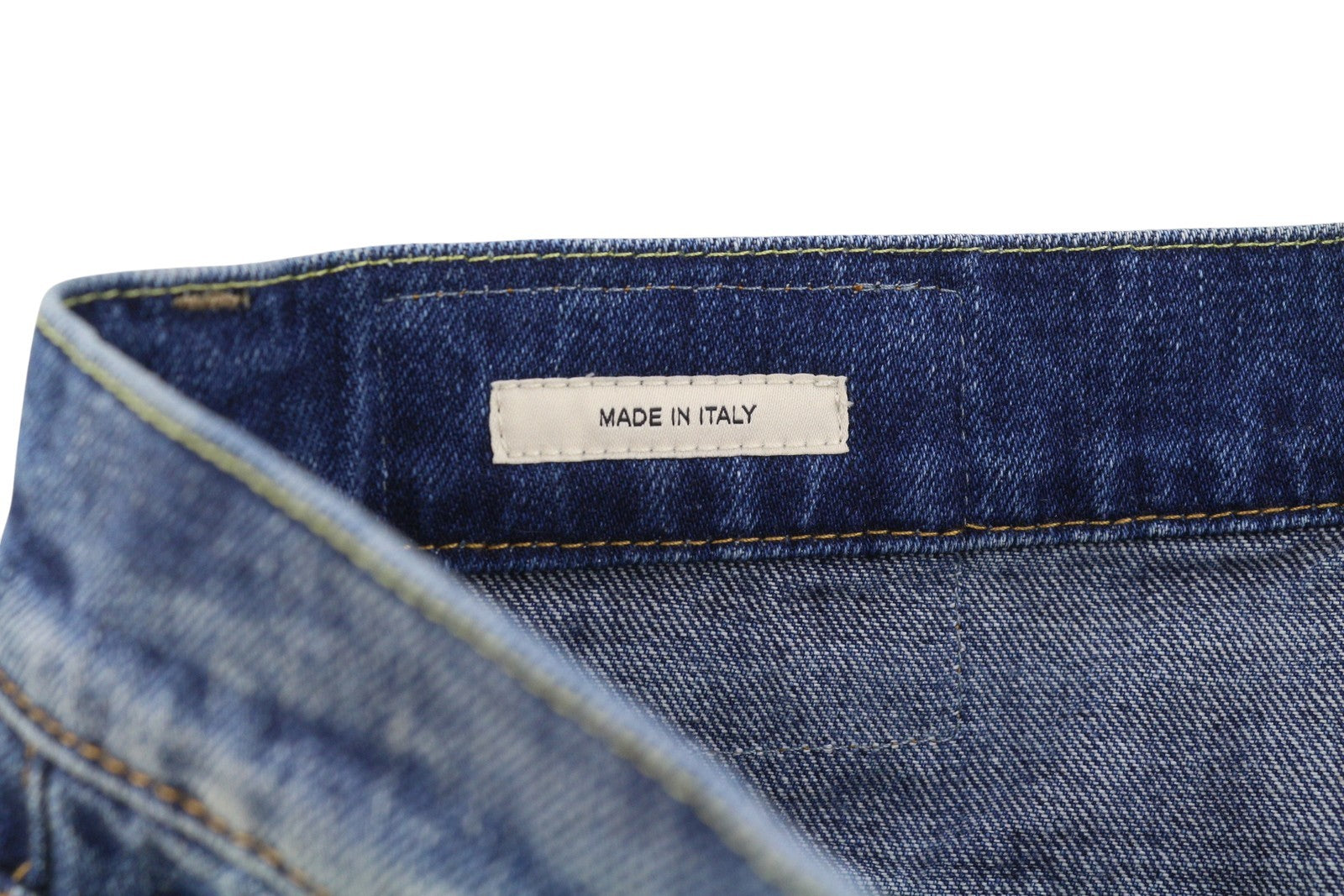 R13 Cuffed Boyfriend Women Jeans 25 Abyss Selvedge Blue Limited Edition PS26