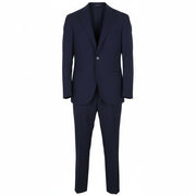 SUITSUPPLY La Spalla Soho Men Suit UK44R / W36 Blue Wool Notch Lapel 2 Piece