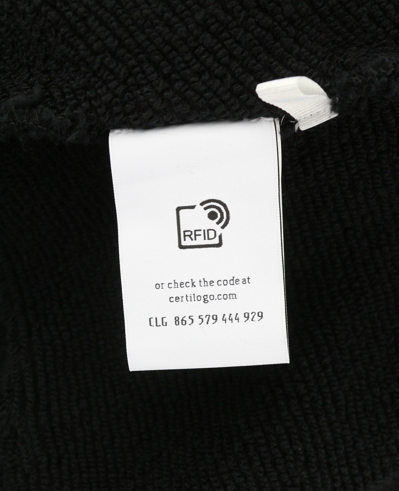 OFF-WHITE Black Intern Men Hoodie L Pull On Kangaroo Pocket Oversized